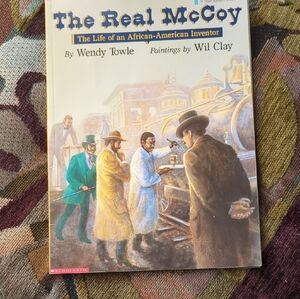 The Real McCoy Book by Wendy Towle🖍️🖍️